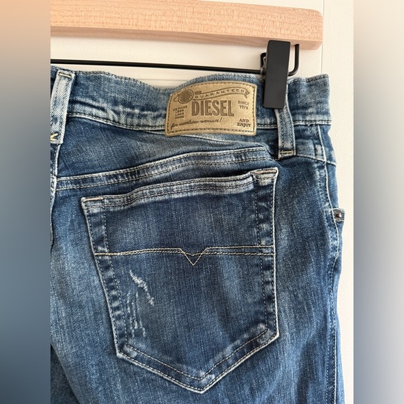 Diesel Distressed Slim Skinny Jeans Size 29W32L - Picture 3 of 7